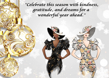 Load image into Gallery viewer, Christmas Card African American