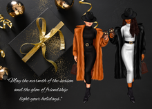 Load image into Gallery viewer, Christmas Card African American