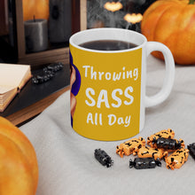 Load image into Gallery viewer, Throwing Sass Coffee Mug