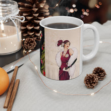 Load image into Gallery viewer, Vintage Holiday Ceramic Mug 11oz