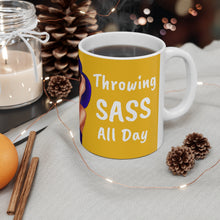 Load image into Gallery viewer, Throwing Sass Coffee Mug
