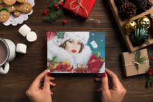Load image into Gallery viewer, Vintage Art Deco Ladies Christmas Cards