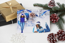 Load image into Gallery viewer, Christmas Card African American