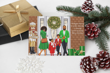 Load image into Gallery viewer, Christmas Card African American