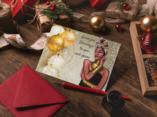 Load image into Gallery viewer, Christmas Card African American