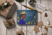 Load image into Gallery viewer, Christmas Card African American