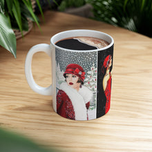 Load image into Gallery viewer, Vintage Holiday Ceramic Mug 11oz