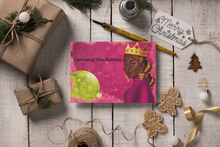 Load image into Gallery viewer, Christmas Card African American