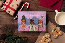 Load image into Gallery viewer, Christmas Card African American