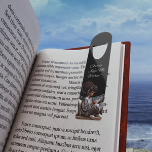 "Stories Keep Me Warm." Bookmark