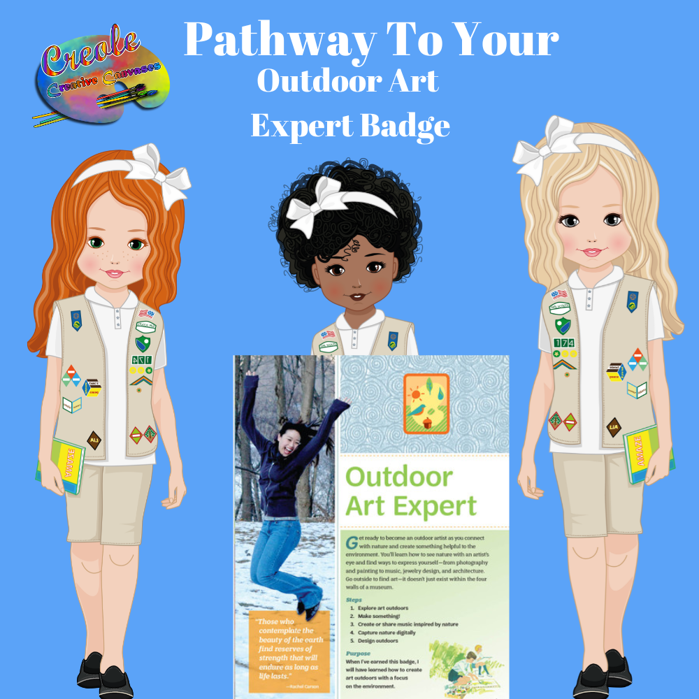 Pathway to the Outdoor Art Expert Badge Experience Senior Scout