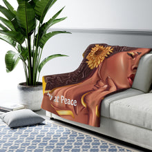 Load image into Gallery viewer, I&#39;m at Peace Fleece Blanket
