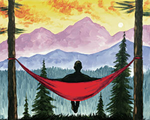 Mountain Hammock Painting Experience / Kits